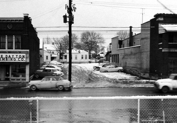 Dayton Plumbing Parking Lot, Brown Street 1959